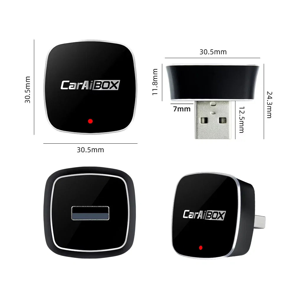 Boîtier AI adaptateur CarPlay intelligent