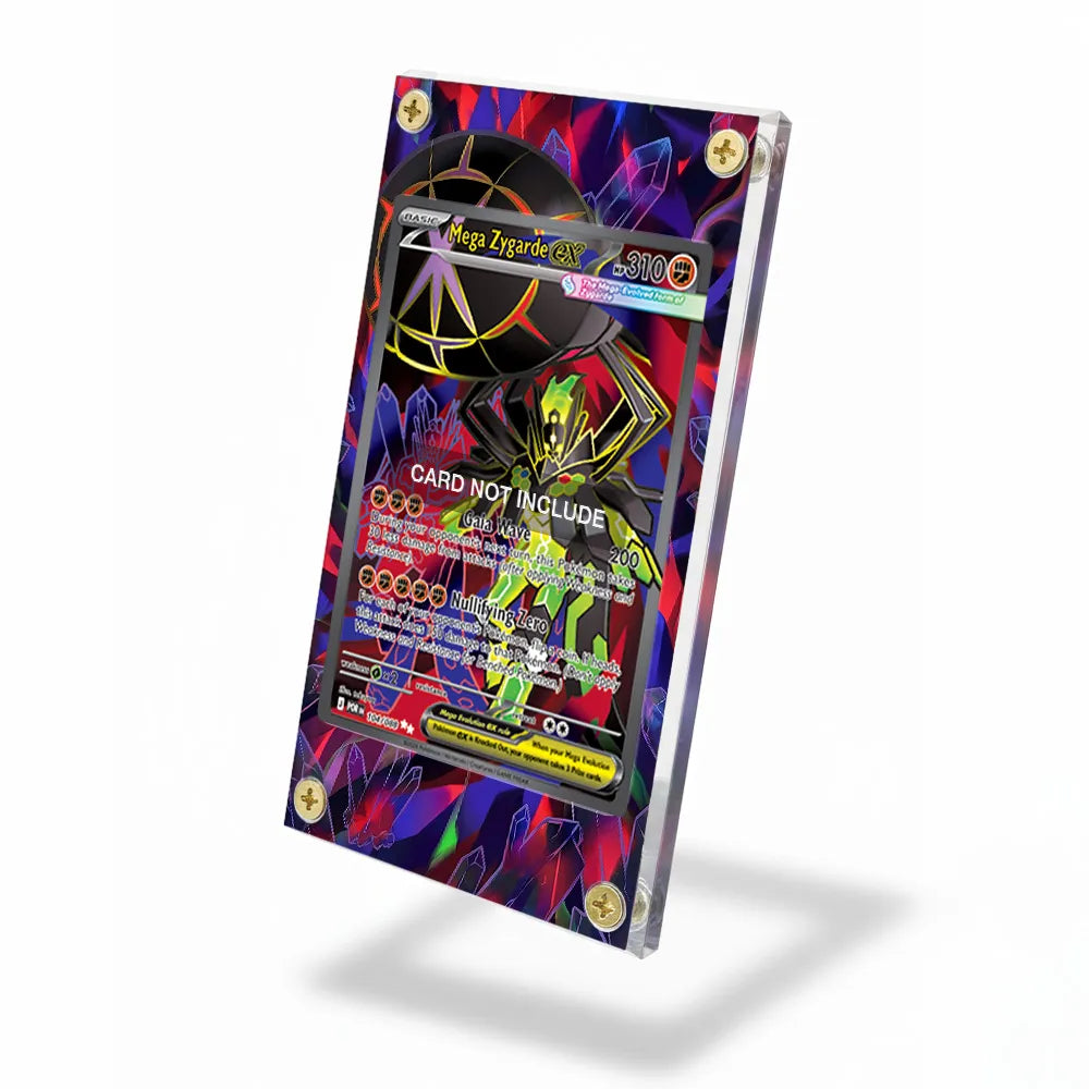 Mega Zygarde ex SR Nihil Zero Perfect Order Extended Art Display Cases