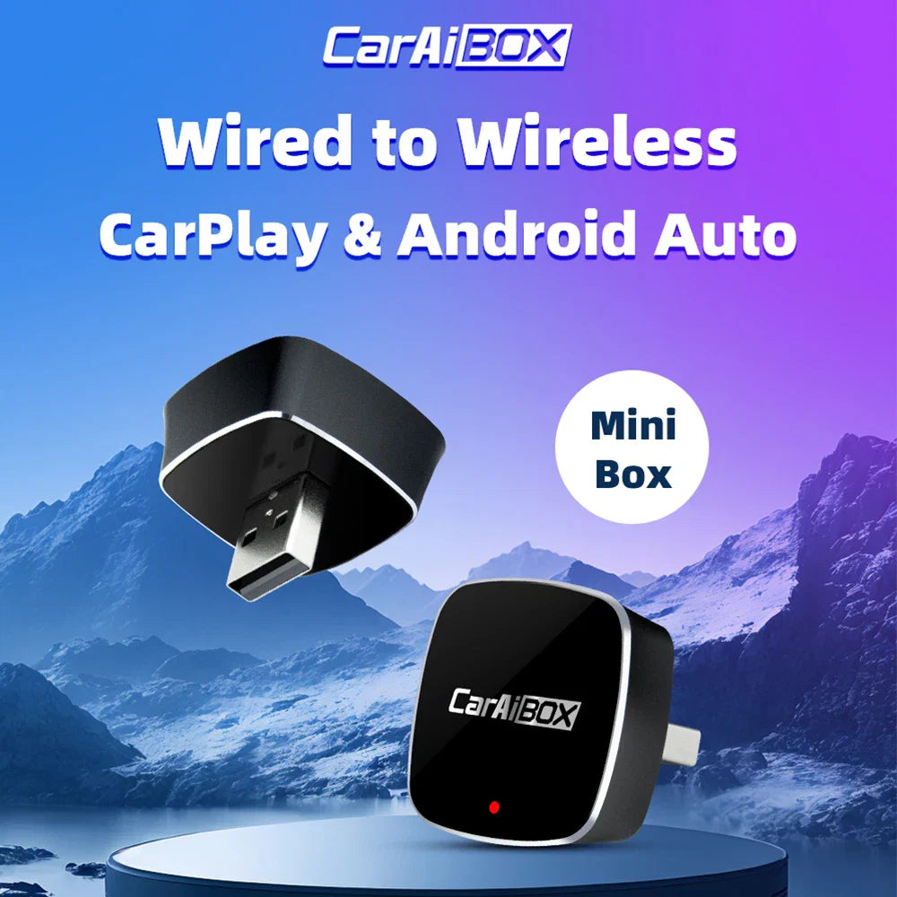 Boîtier AI adaptateur CarPlay intelligent