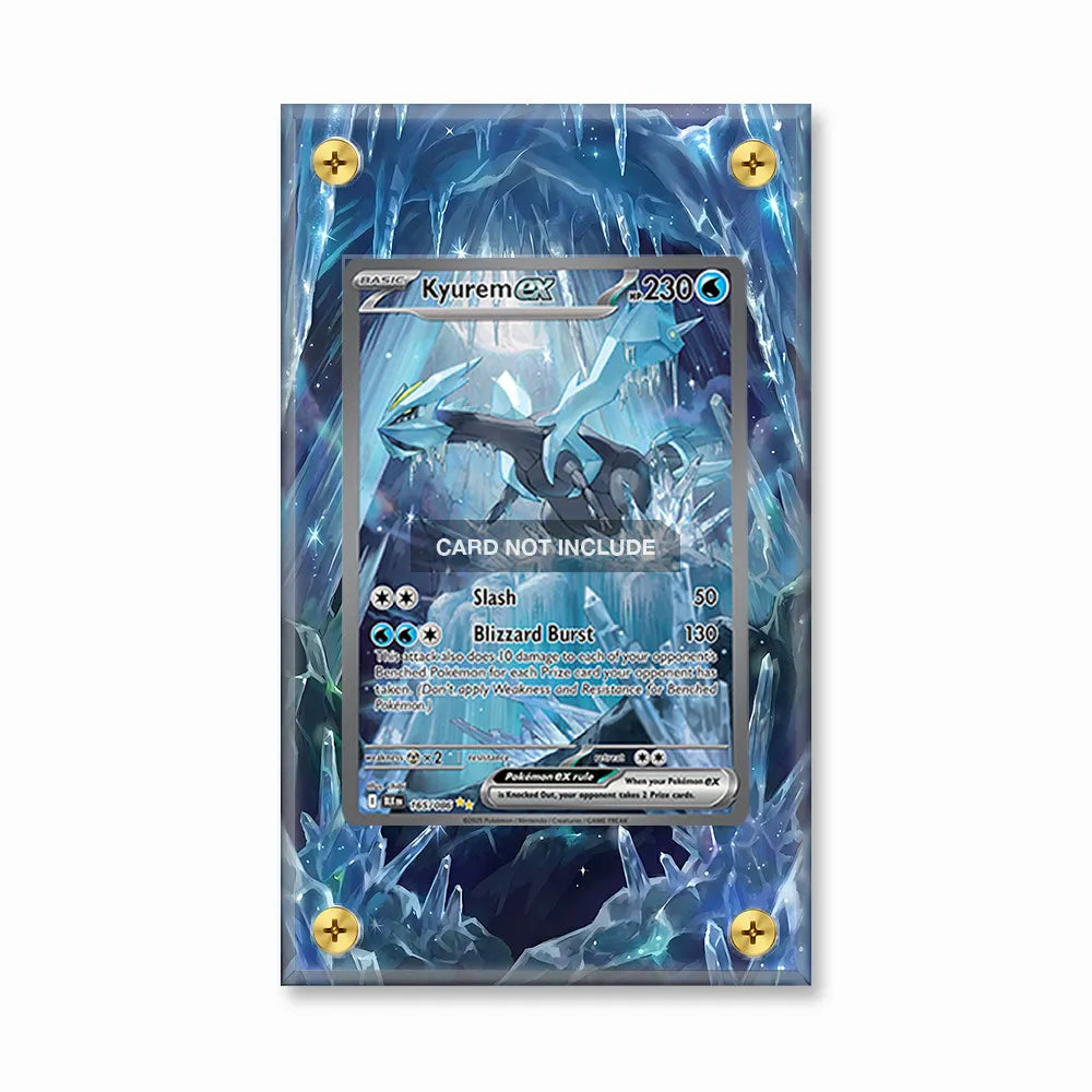 Kyurem ex 165-086 SIR SAR Black Bolt Extended Art Display Cases