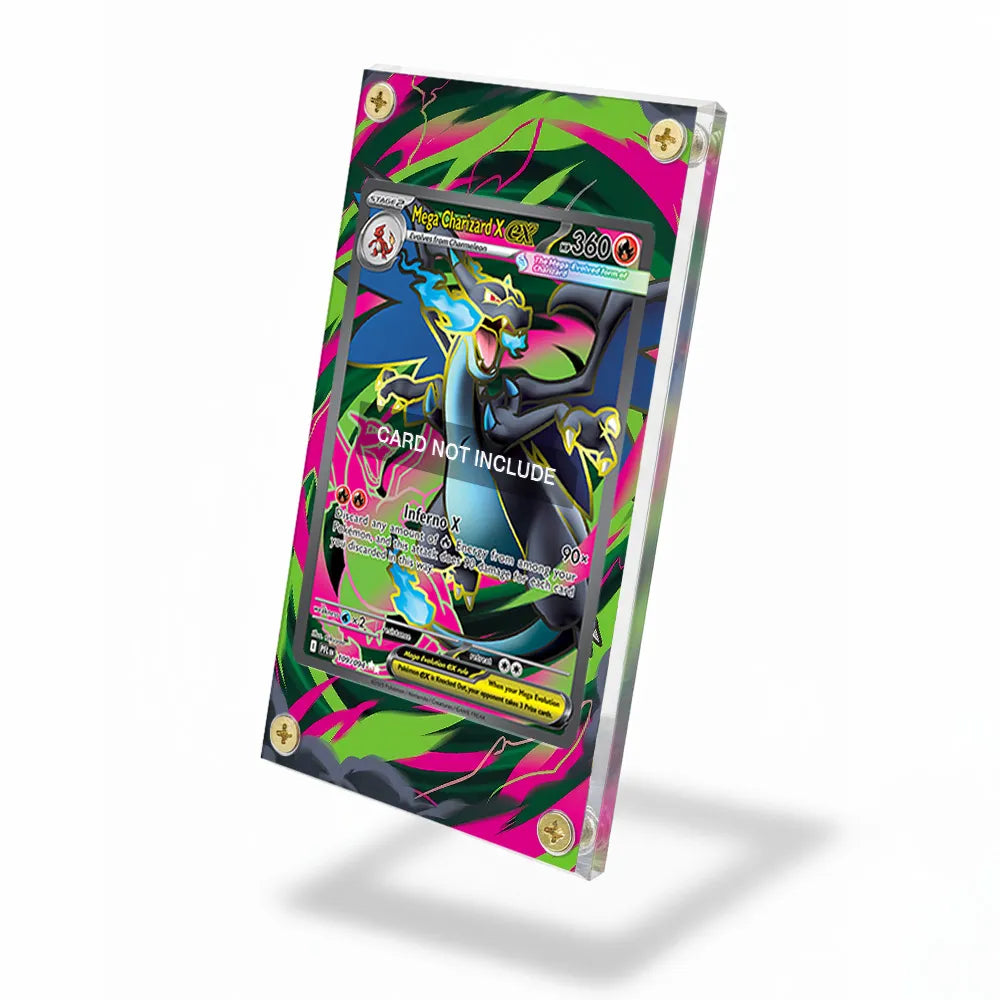 Mega Charizard X ex 109-094 SR Phantasma Flames Extended Art Display Cases
