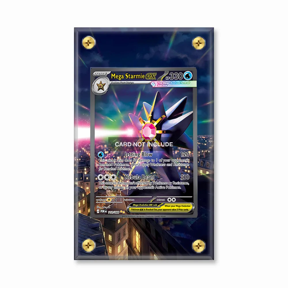 Mega Starmie ex SIR SAR Nihil Zero Perfect Order Extended Art Display Cases