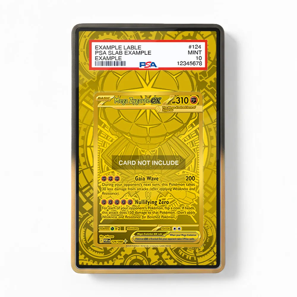 Mega Zygarde ex Hyper Rare MUR Nihil Zero Perfect Order Extended Art Display Cases
