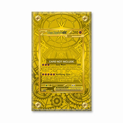 Mega Zygarde ex Hyper Rare MUR Nihil Zero Perfect Order Extended Art Display Cases