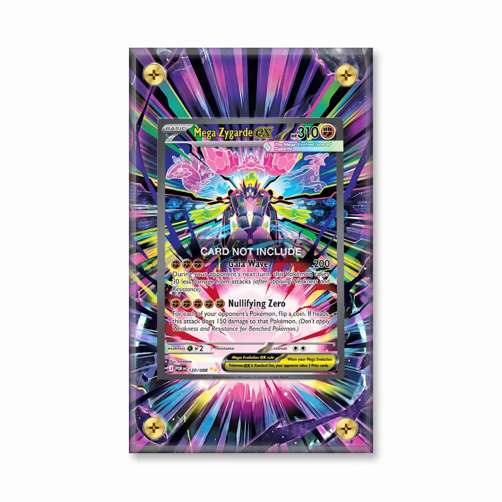 Mega Zygarde ex SIR SAR Nihil Zero Perfect Order Extended Art Display Cases