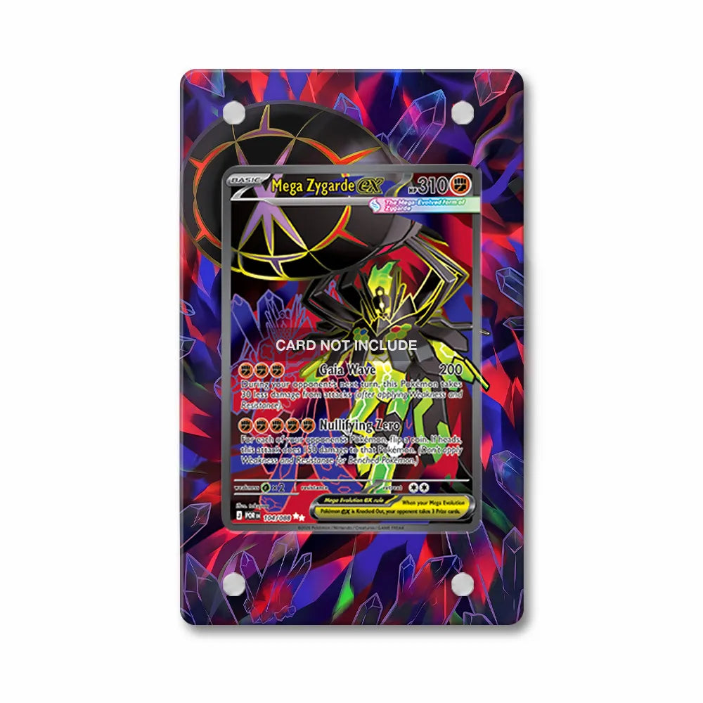 Mega Zygarde ex SR Nihil Zero Perfect Order Extended Art Display Cases