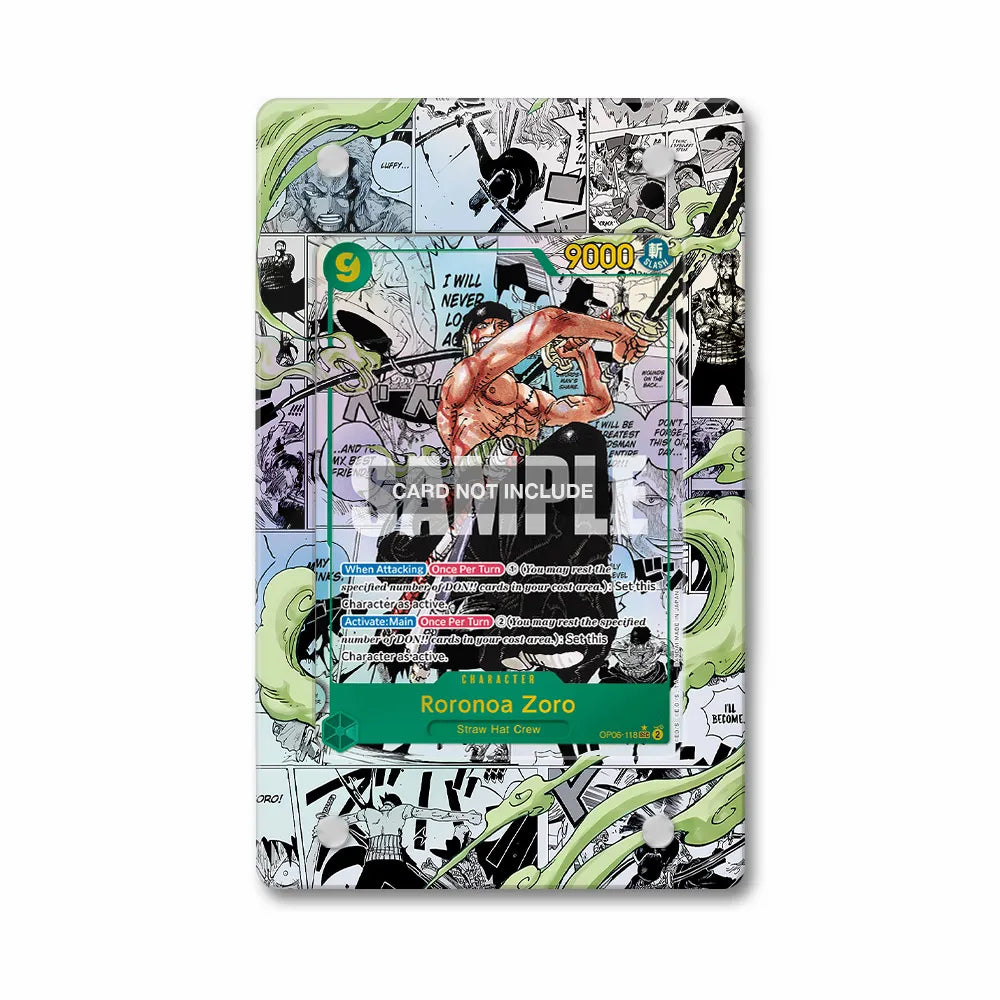 Roronoa Zoro Op06-118 Extended Art Display Cases