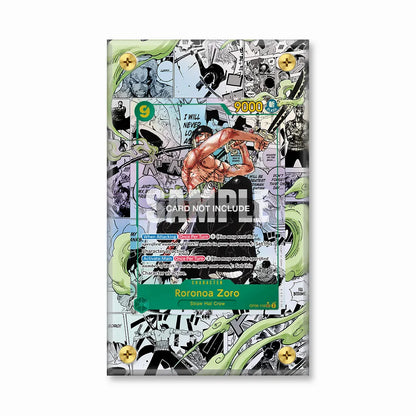 Roronoa Zoro Op06-118 Extended Art Display Cases