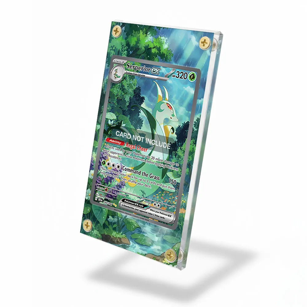 Serperior ex 164-086 SIR SAR Black Bolt Extended Art Display Cases