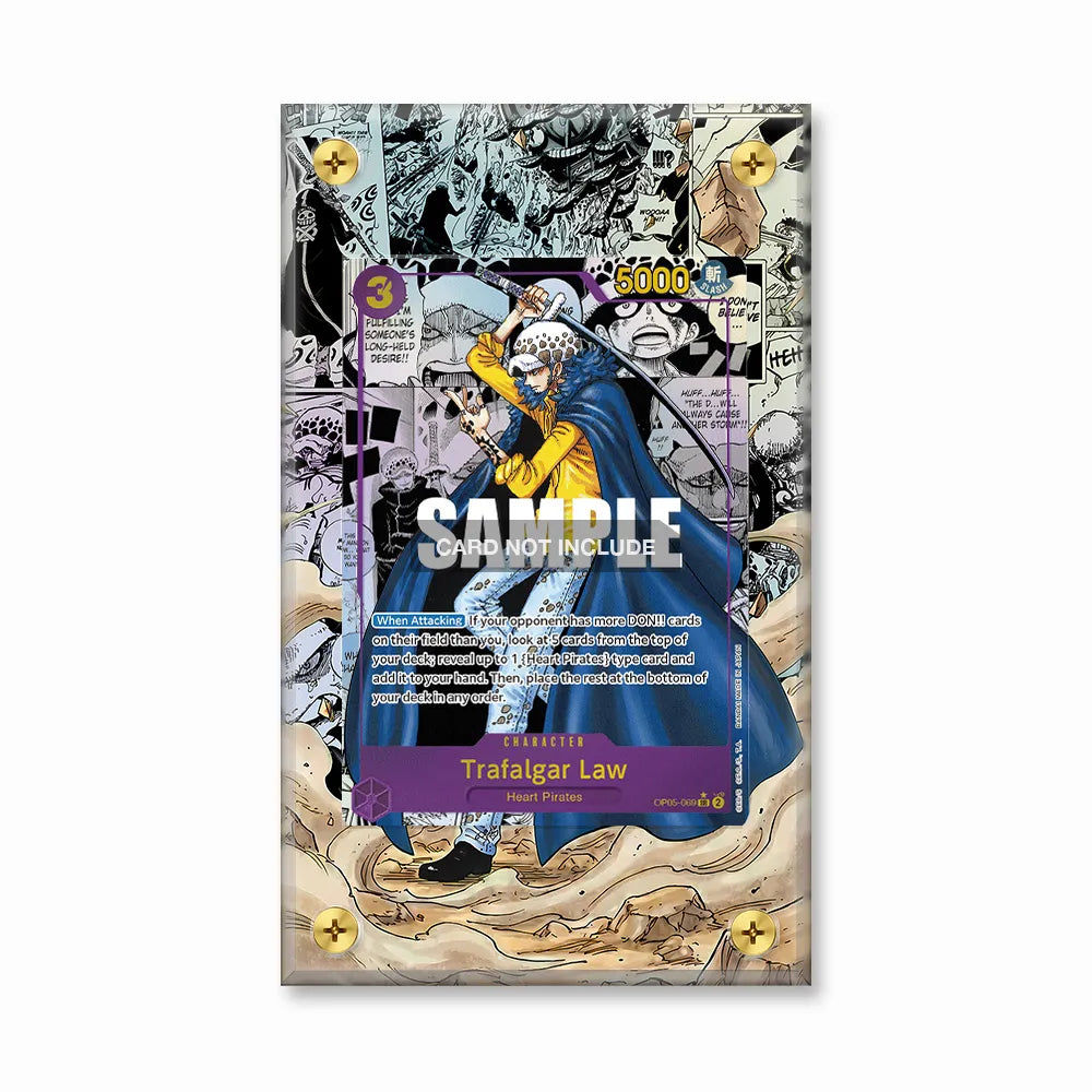 Trafalgar Law OP05-069 Extended Art Display Cases